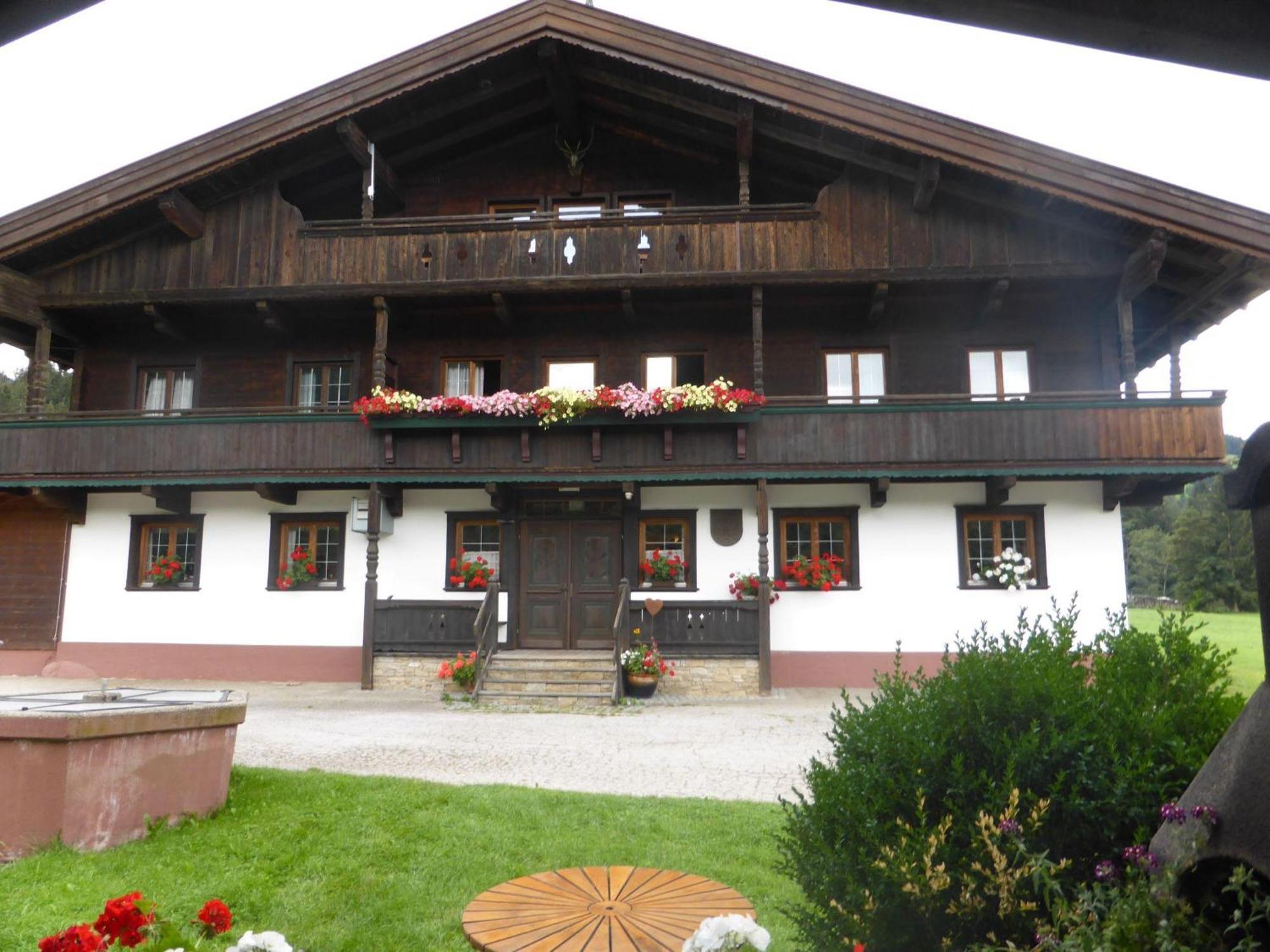 Vila Schwaighof Oberau Exteriér fotografie